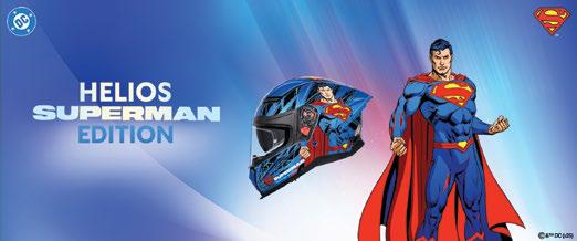 Studds Helios Superman Edition Helmet